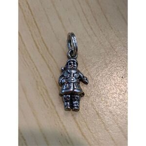 Santa Sterling Silver Jewelry Charm